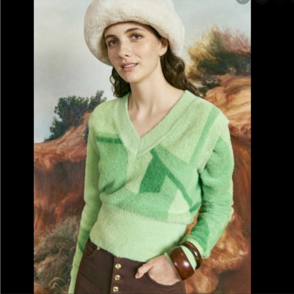 House of Sunny Suburban Knit w/ Detachable Sleeves Size 4